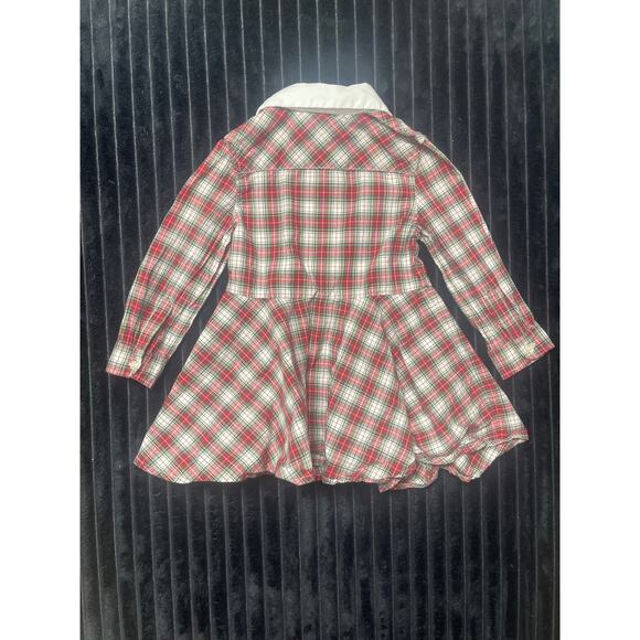 Ralph Lauren Baby Girl Plaid Dress Size 12M - Picture 2 of 2